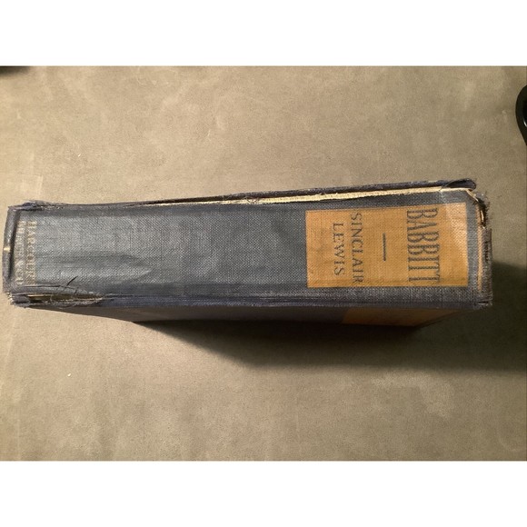 ANTIQUE BABBITT by SINCLAIR LEWIS HARDCOVER 1922 Literature 1st edition - Picture 3 of 16